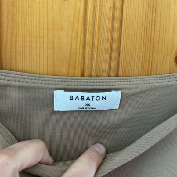 Babaton Contour Squareneck Longsleeve Bodysuit - Picture 3 of 7